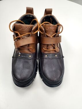 Polo Ralph Lauren Hardy II Leather Duck Boots Men’s 11.5D